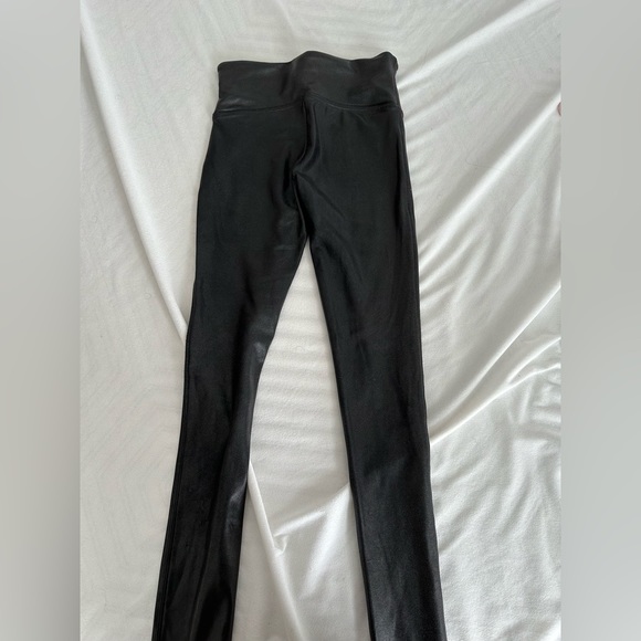 Spanx faux leather leggings in black size small - Picture 6 of 7
